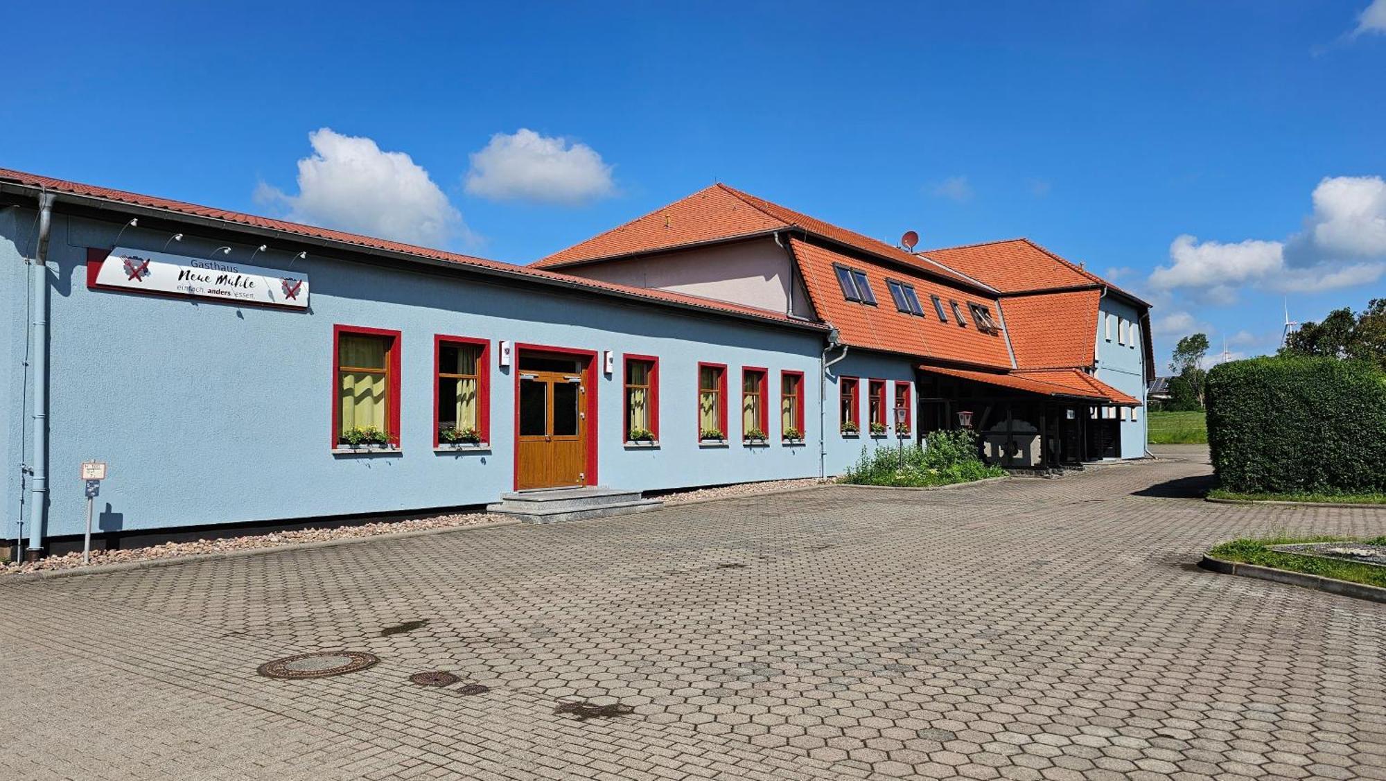 Gasthaus Neue Mühle Westhausen  Exterior foto